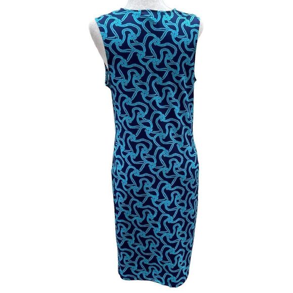 Julie Brown NYC Rope and Knots Front Twist Sleeveless Dress - Picture 8 of 13